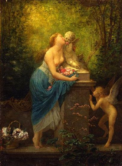 Henri-Pierre Picou Loss of Innocence France oil painting art